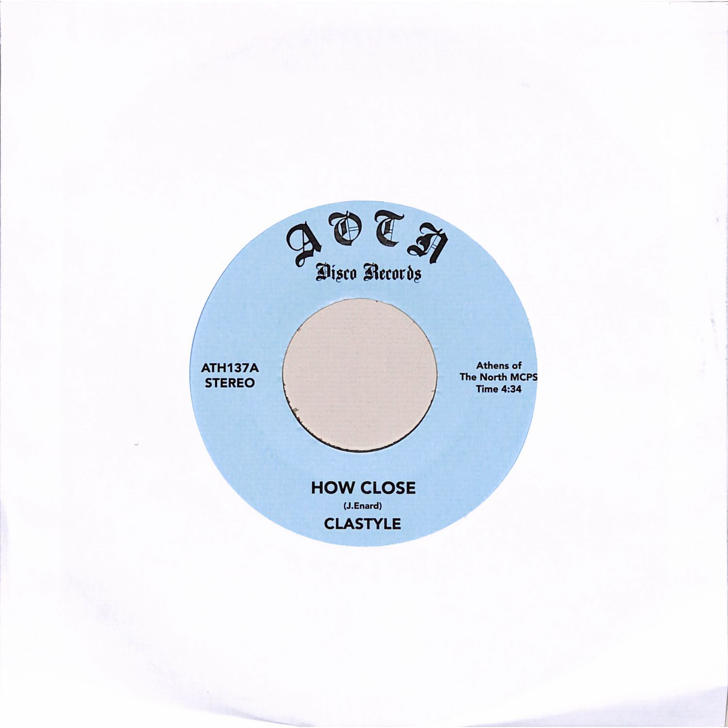 Clastyle - HOW CLOSE 