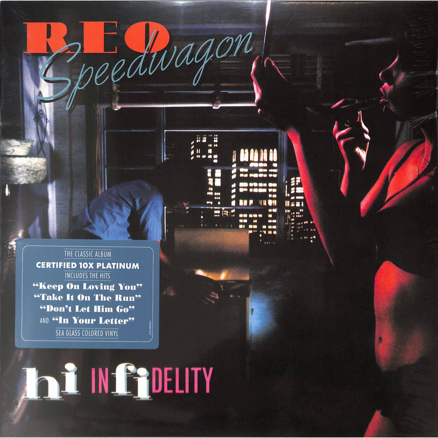 REO Speedwagon - HI INFIDELITY / SEA GLASS COLOURED VINYL 