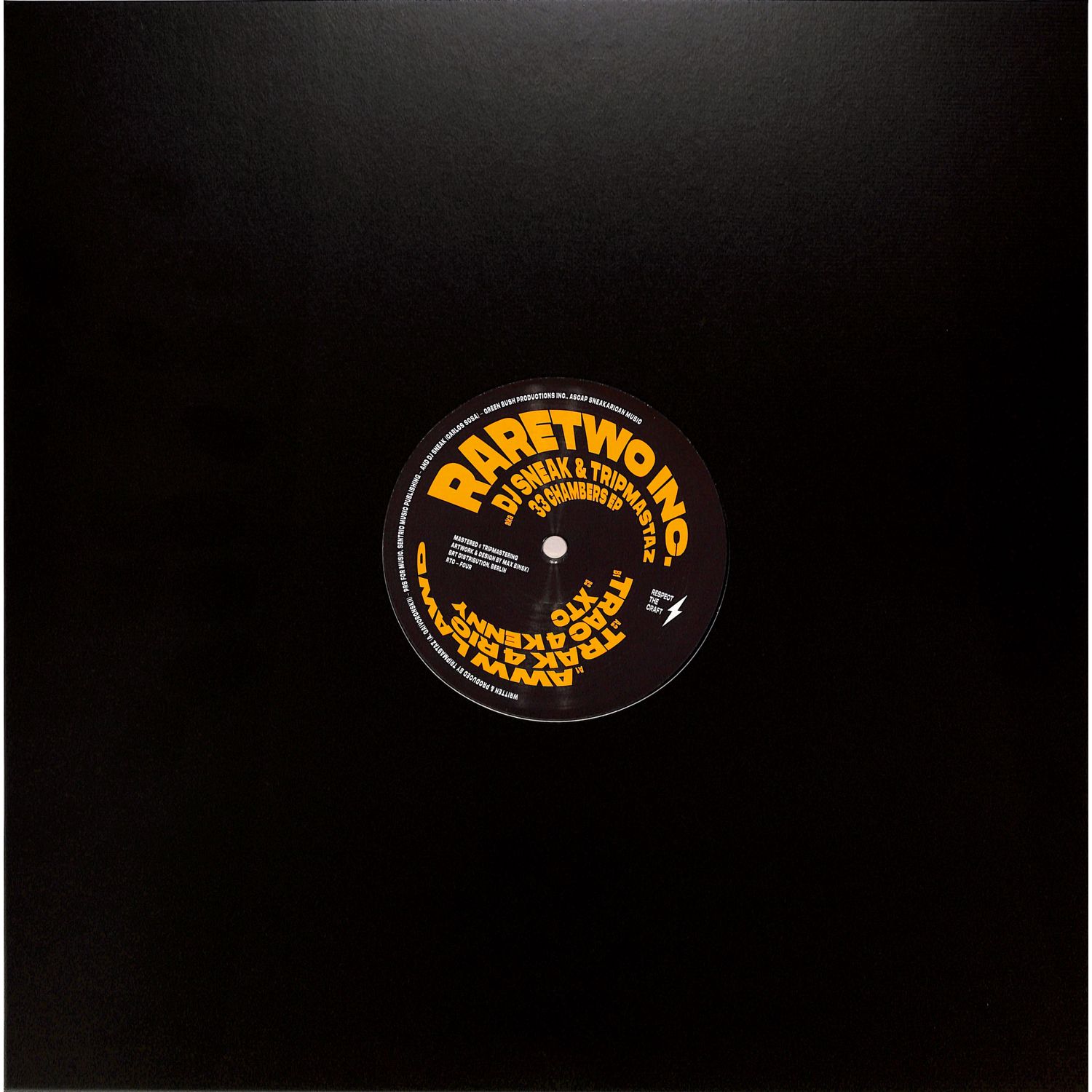 Raretwo Inc. Aka DJ Sneak & Tripmastaz - 33 CHAMBERS EP
