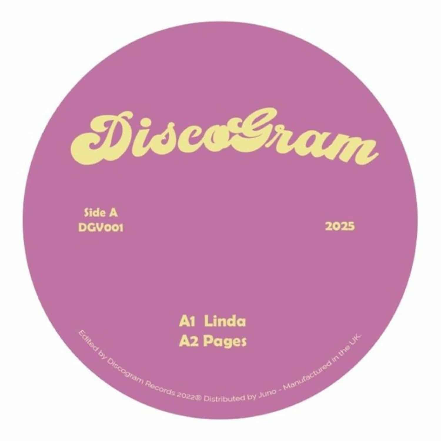 Discogram - DGV001