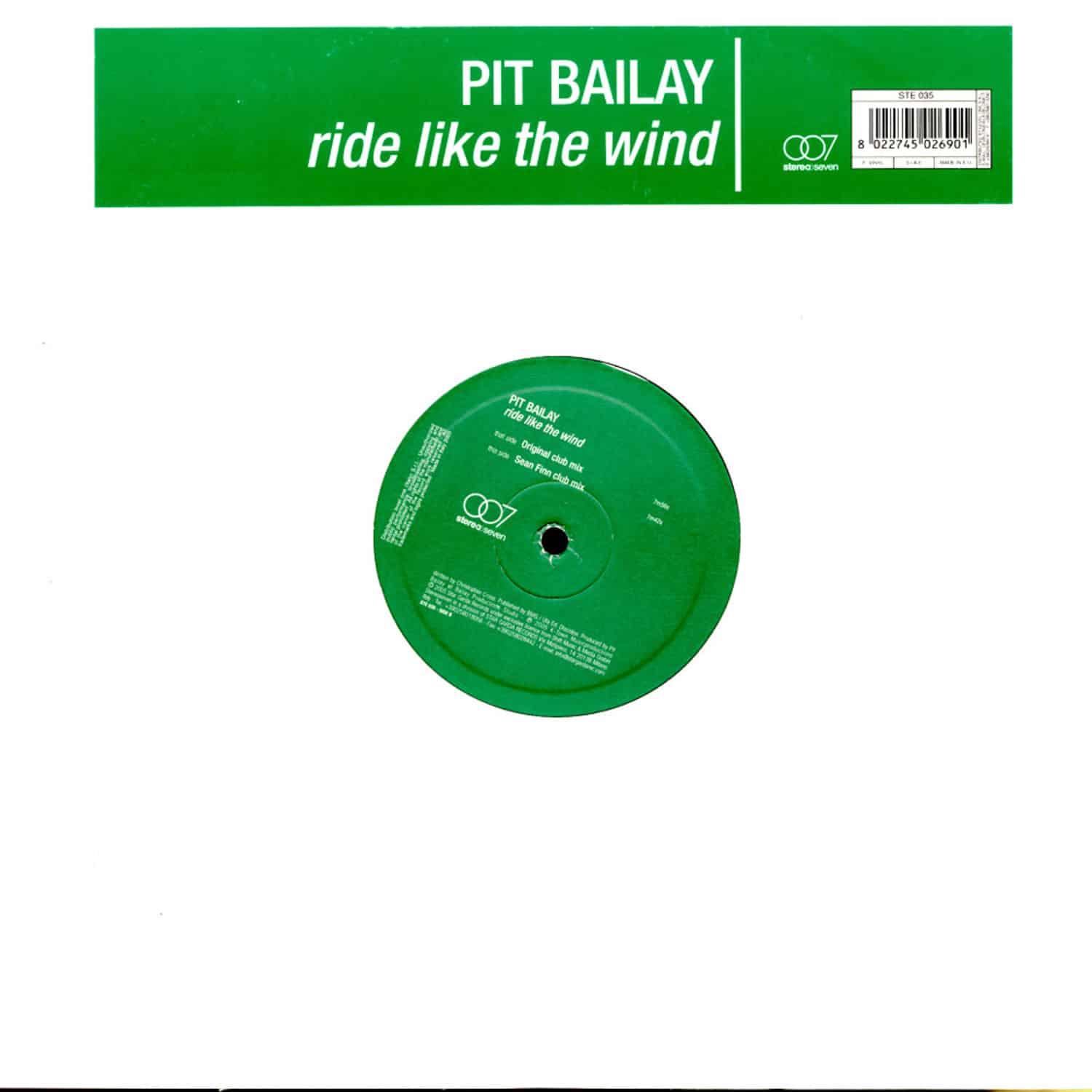 Pit Bailay - RIDE LIKE THE WIND