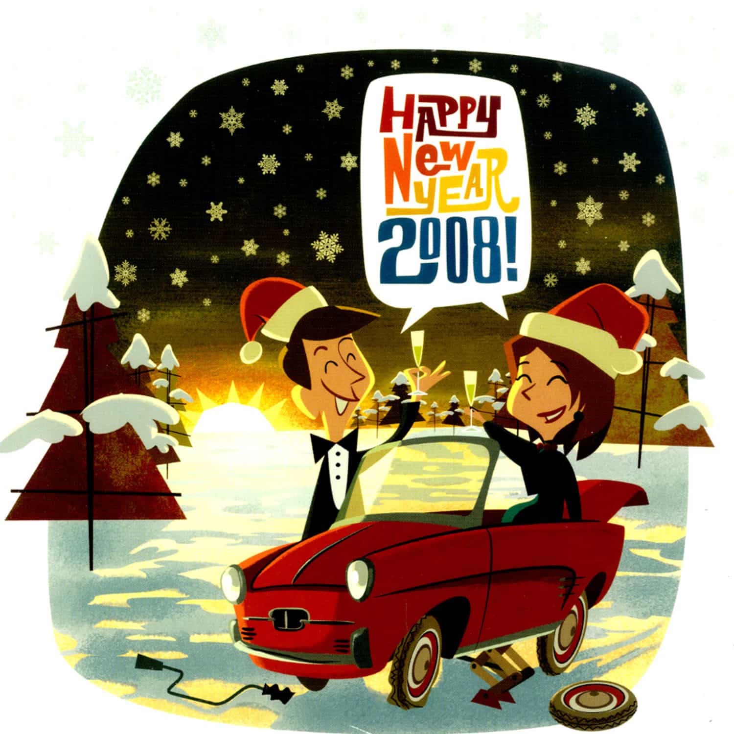 Various - HAPPY NEW YEAR 2008 