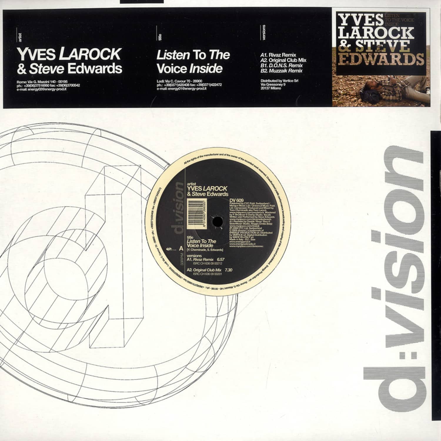 Yves Larock - LISTEN TO THE VOICE INSIDE