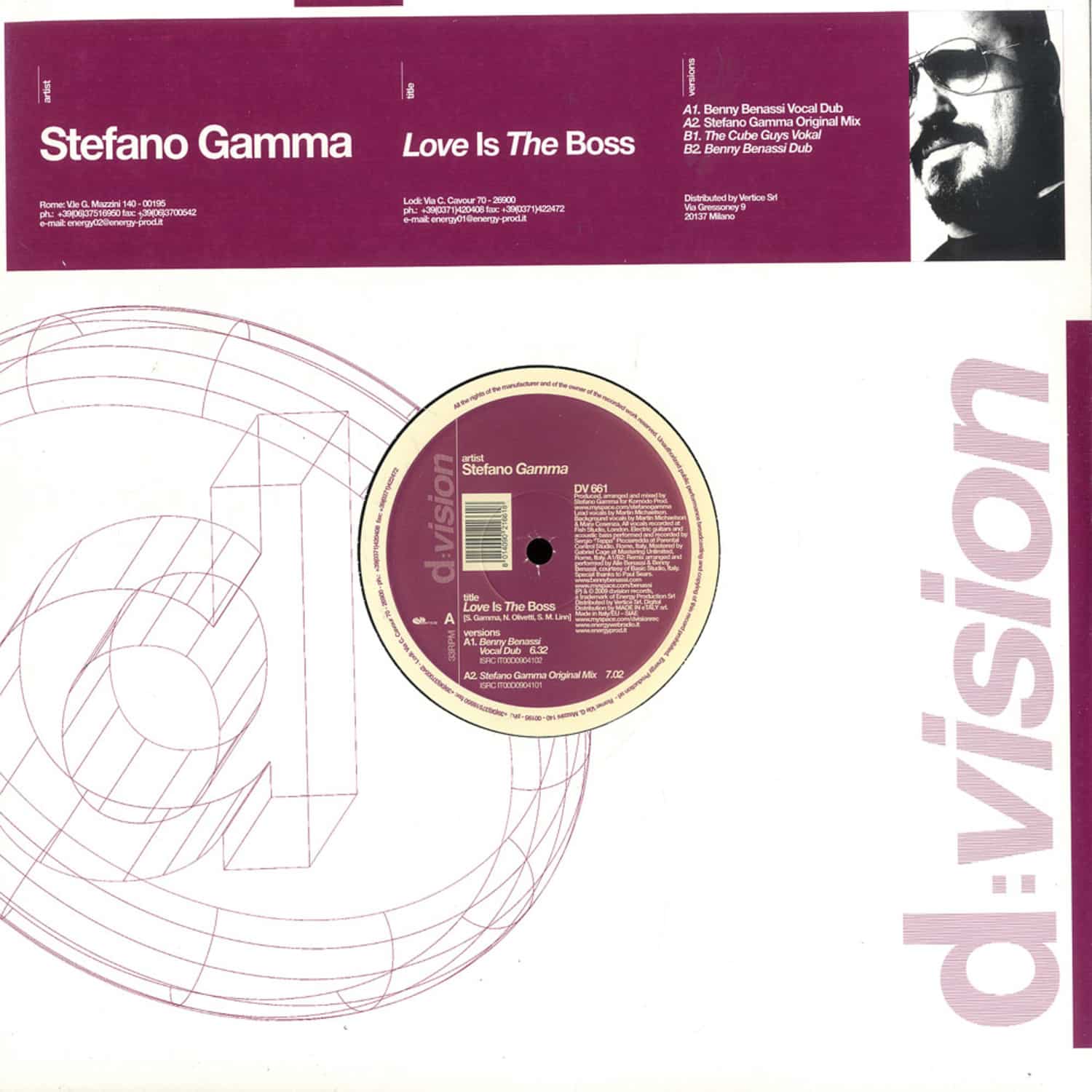 Stefano Gamma - LOVE IS THE BOSS