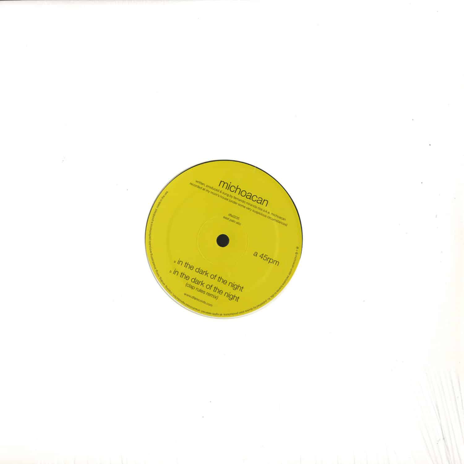 Michoacan - IN THE DARK OF NIGHT