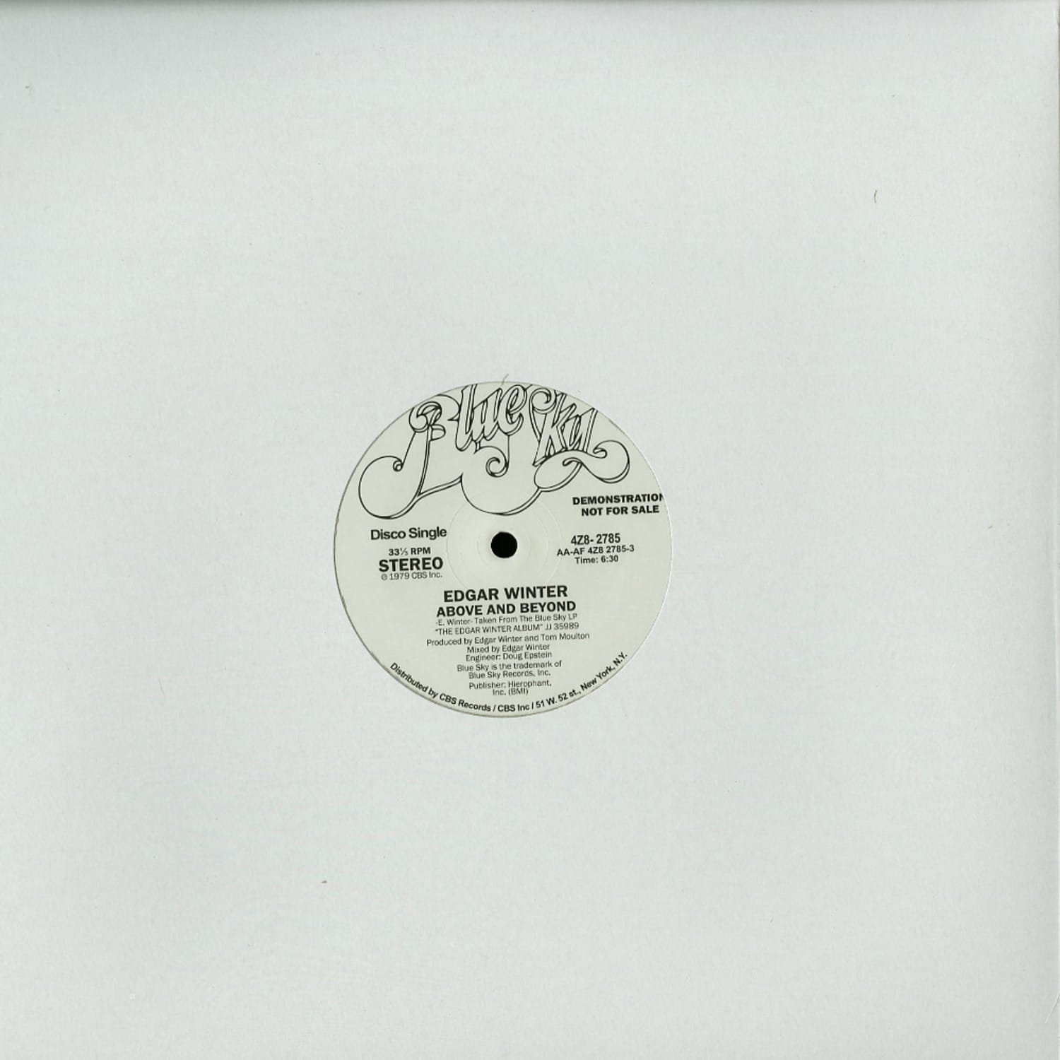 Edgar Winter - ABOVE & BEYOND