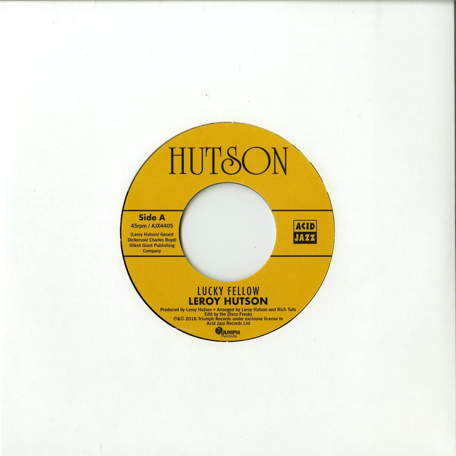 Leroy Hutson - LUCKY FELLOW 