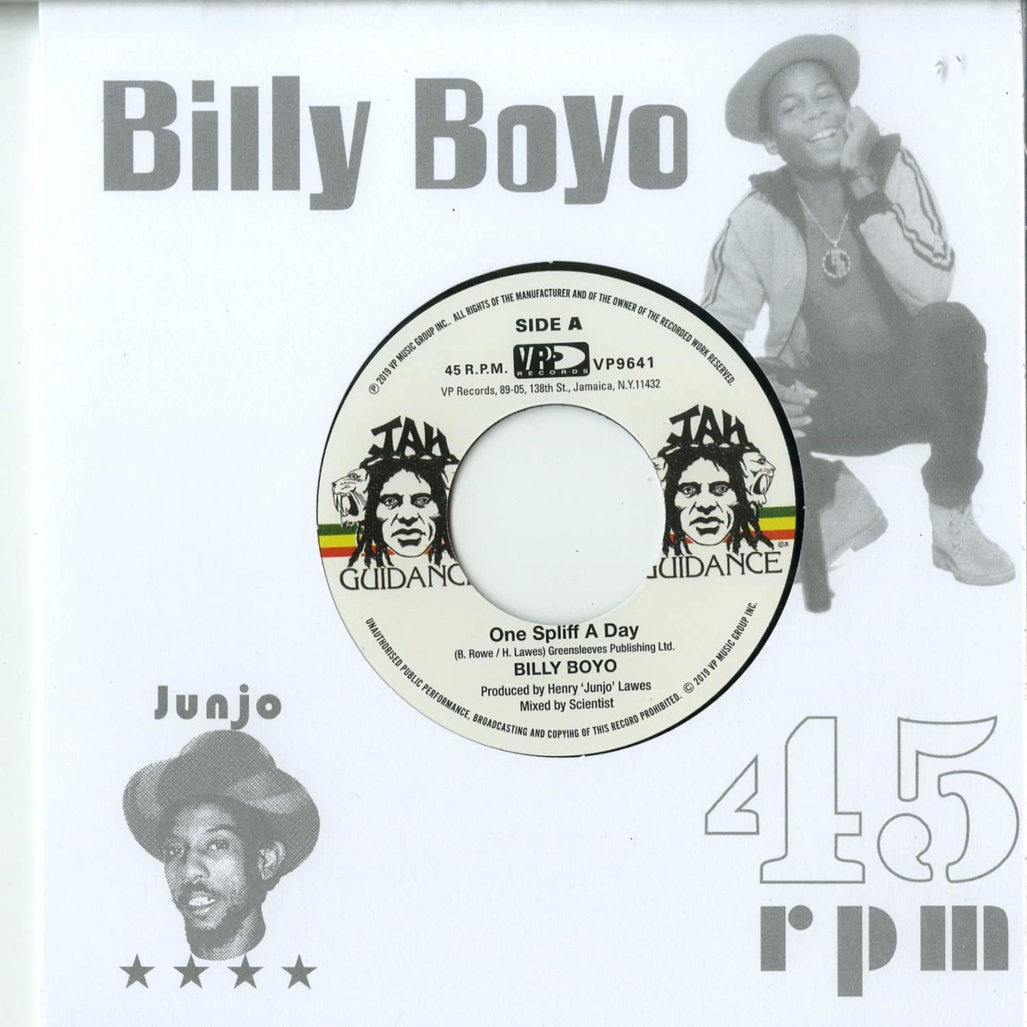 Billy Boyo / Roots Radics - ONE SPLIFF A DAY / ONE DUB A DAY 