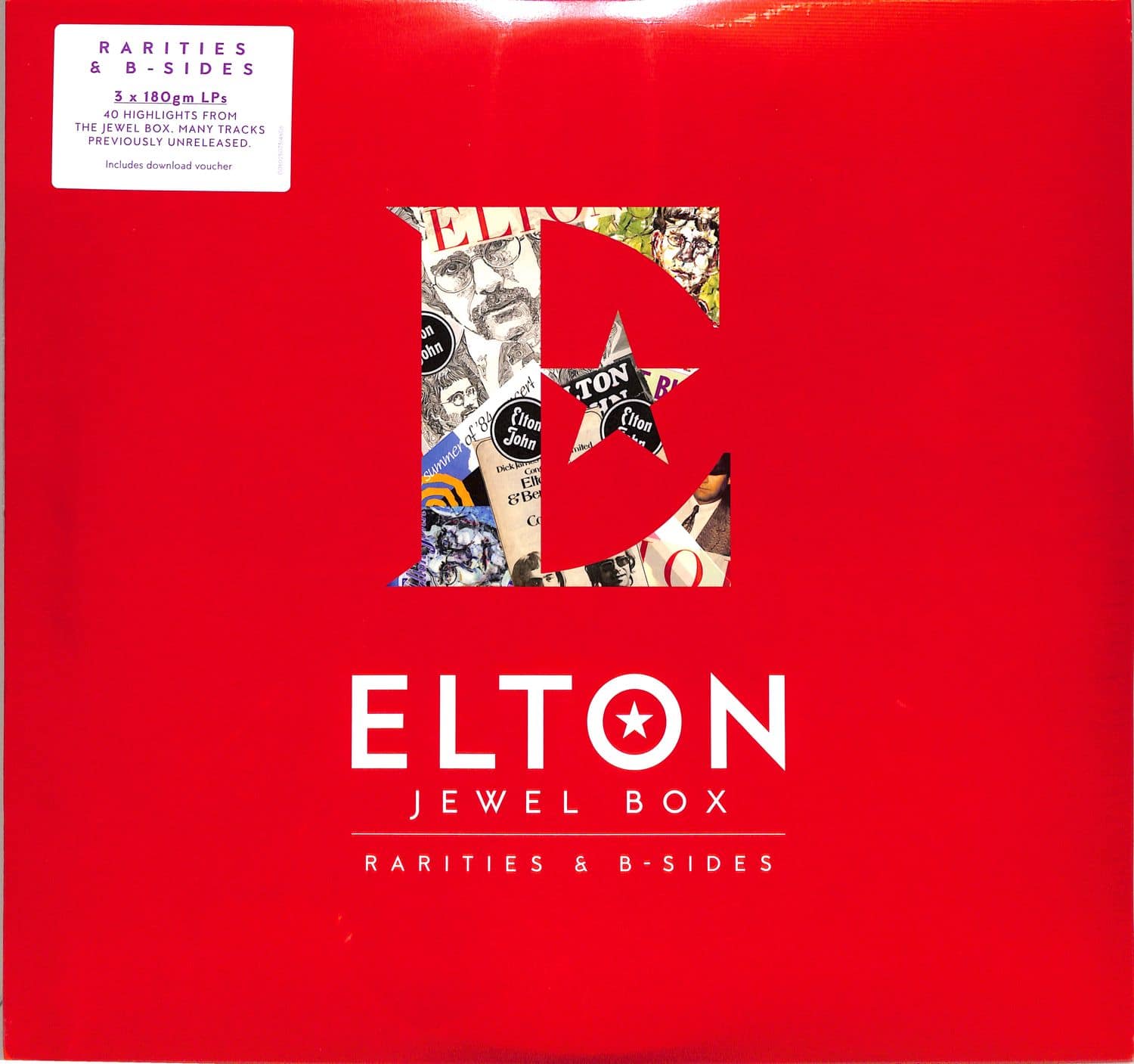 Elton John jewel box rarities and b sides 180g 3lp mp3