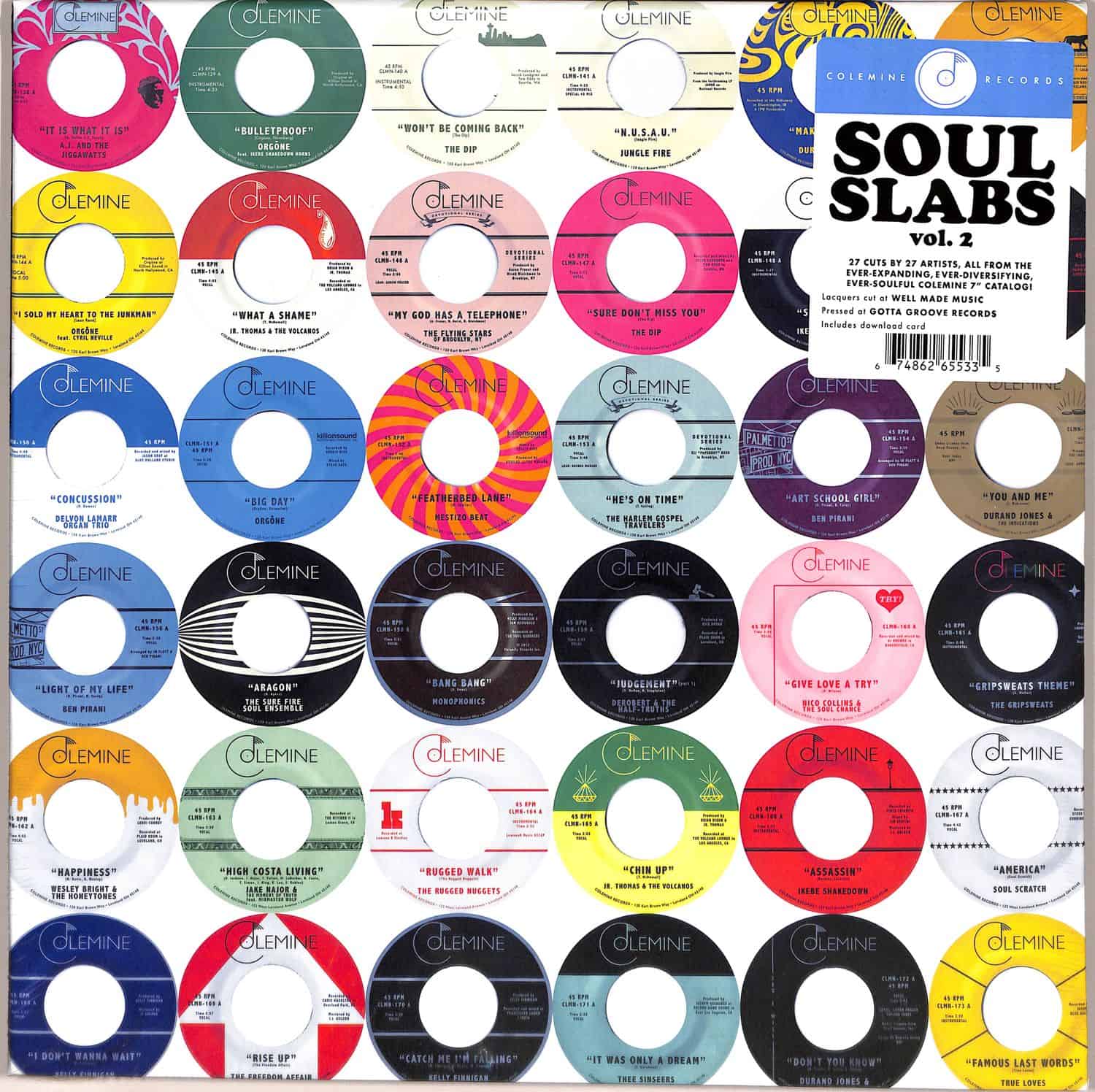 Various Artists - SOUL SLABS VOLUME 2 