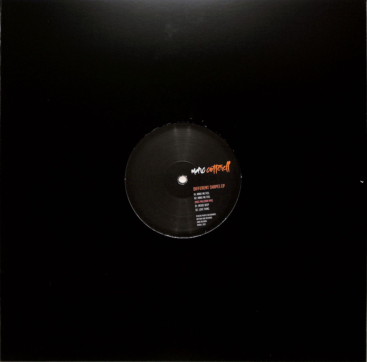 Marc Cotterell - DIFFERENT SHAPES EP 