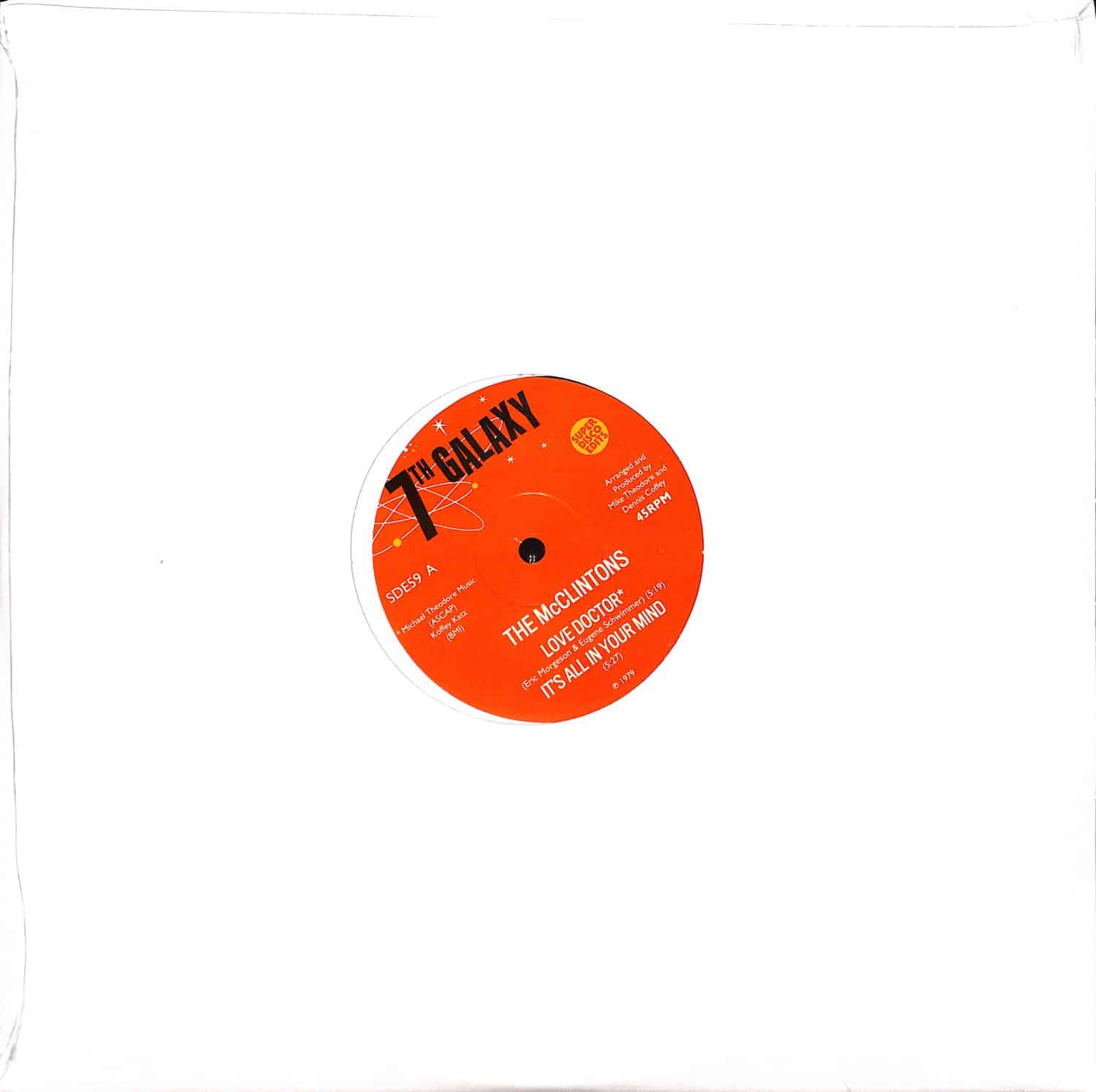 The McClintons - LOVE DOCTOR / ITS ALL IN YOUR MIND