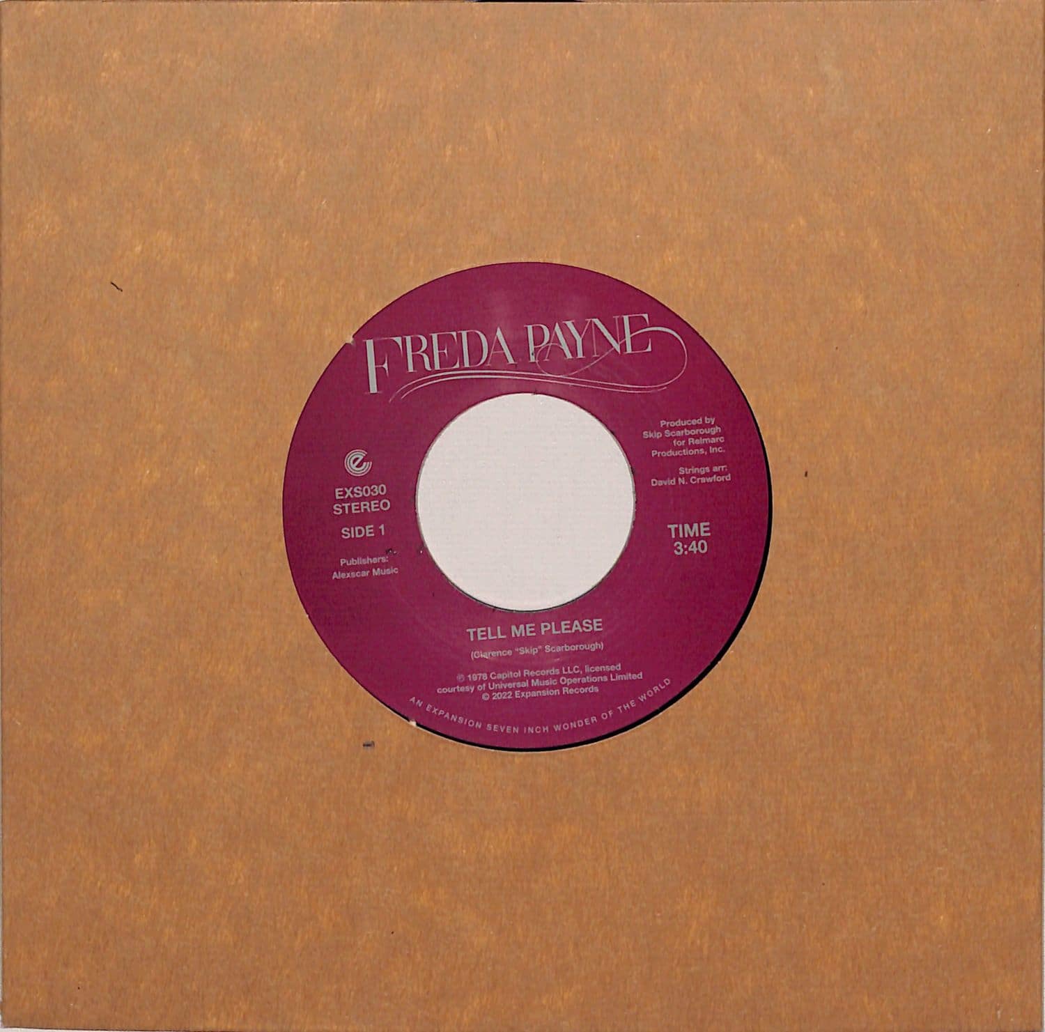 Freda Payne - TELL ME PLEASE / I GET HIGH 