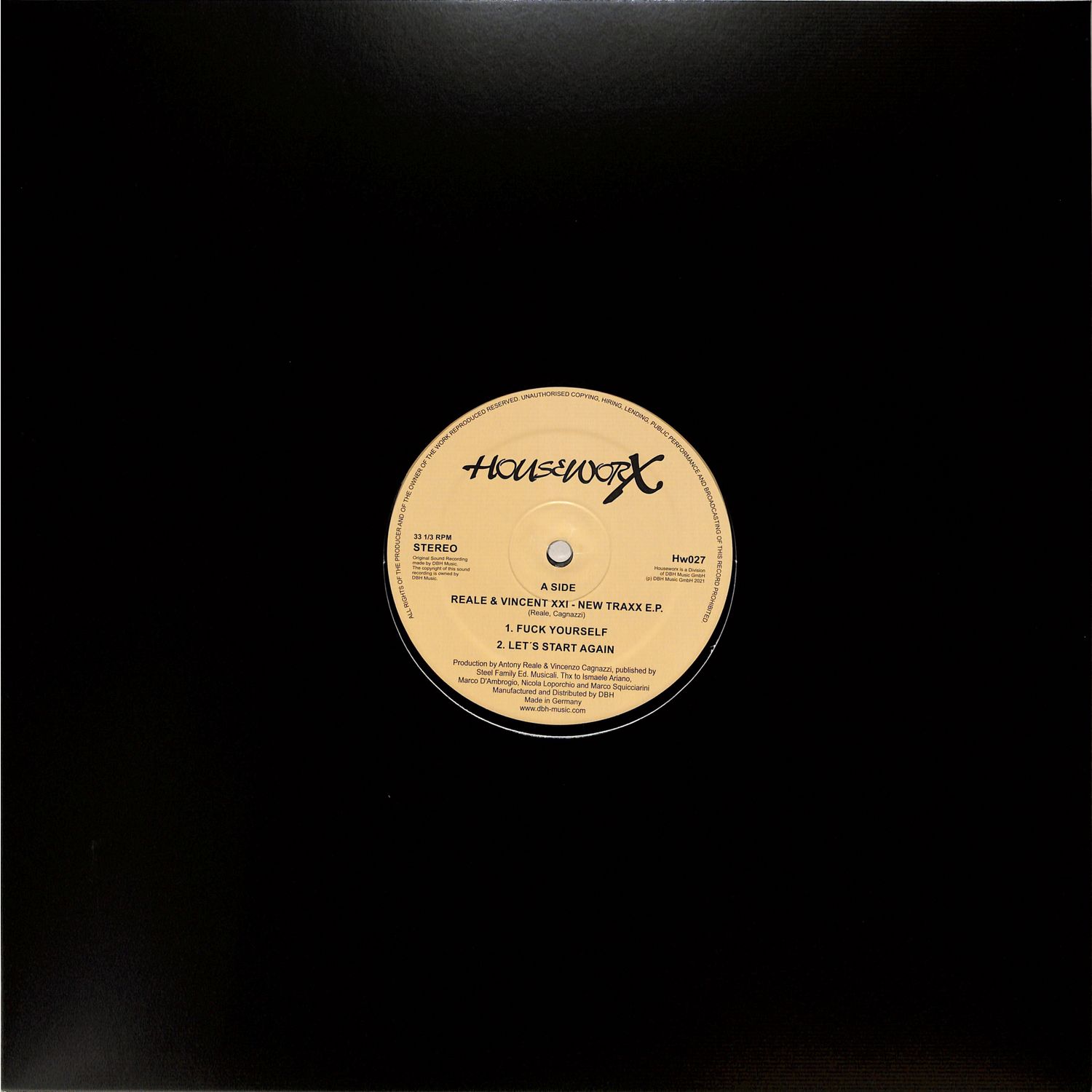 Reale & Vincent XXI - NEW TRAXX EP