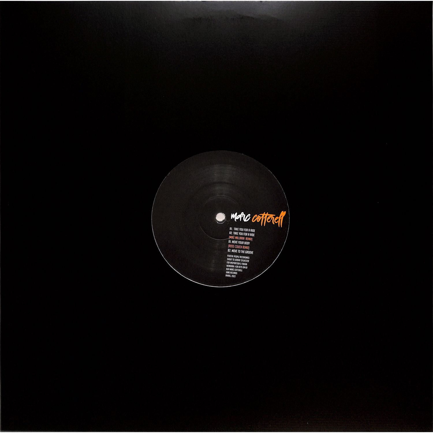 Marc Cotterell - TAKE A BUMP EP 