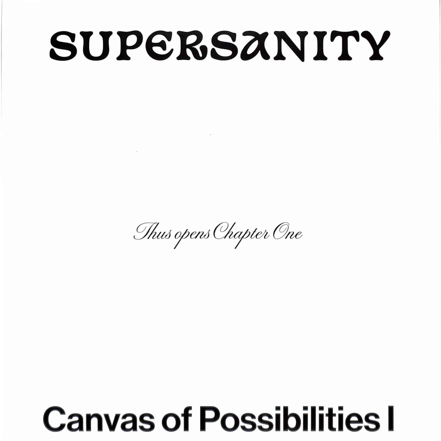 Supersanity - CANVAS OF POSSIBILITIES I