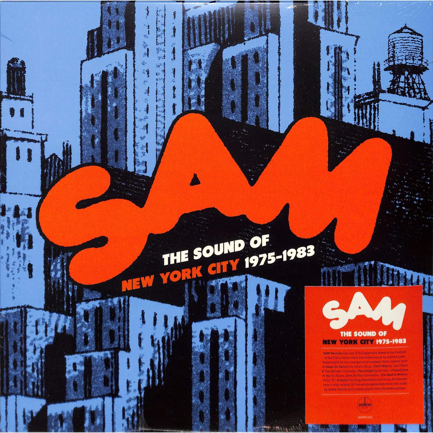 Various Artists - SAM RECORDS ANTHOLOGY - THE SOUND OF NEW YORK CITY 1975 - 1983 