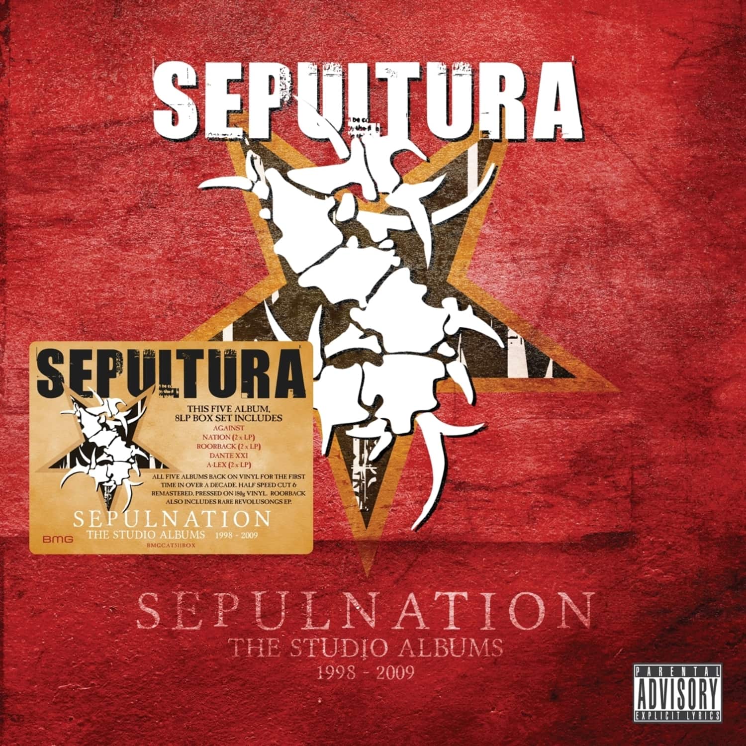 Sepultura - SEPULNATION-THE STUDIO ALBUMS 1998-2009 
