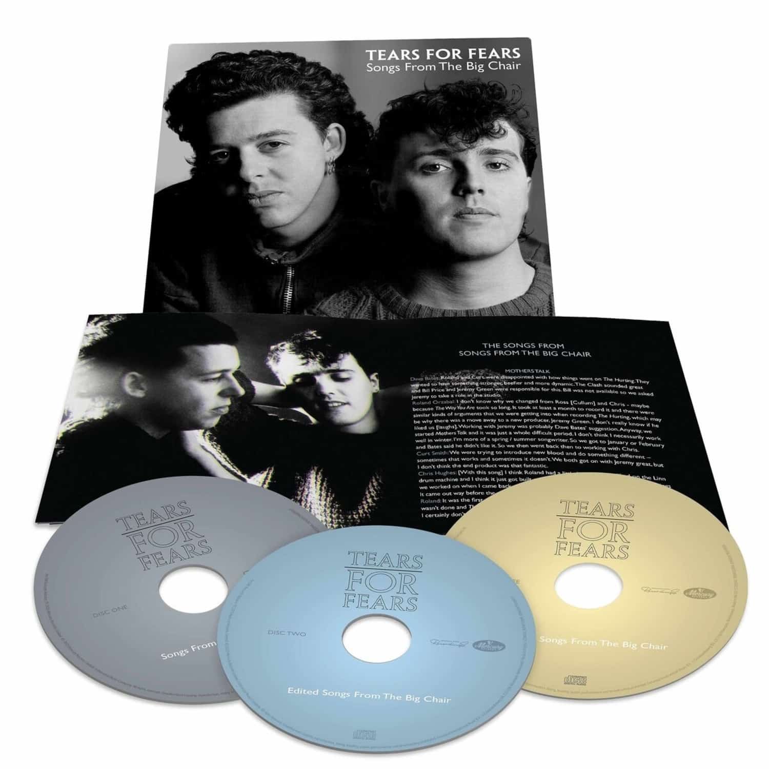 Tears For Fears - SONGS FROM THE BIG CHAIR - 40TH ANNIVERSARY 