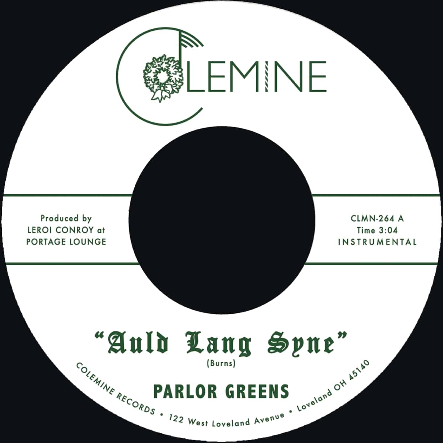 Parlor Greens - AULD LANG SYNE / EVERYDAY WILL BE LIKE A HOLIDAY