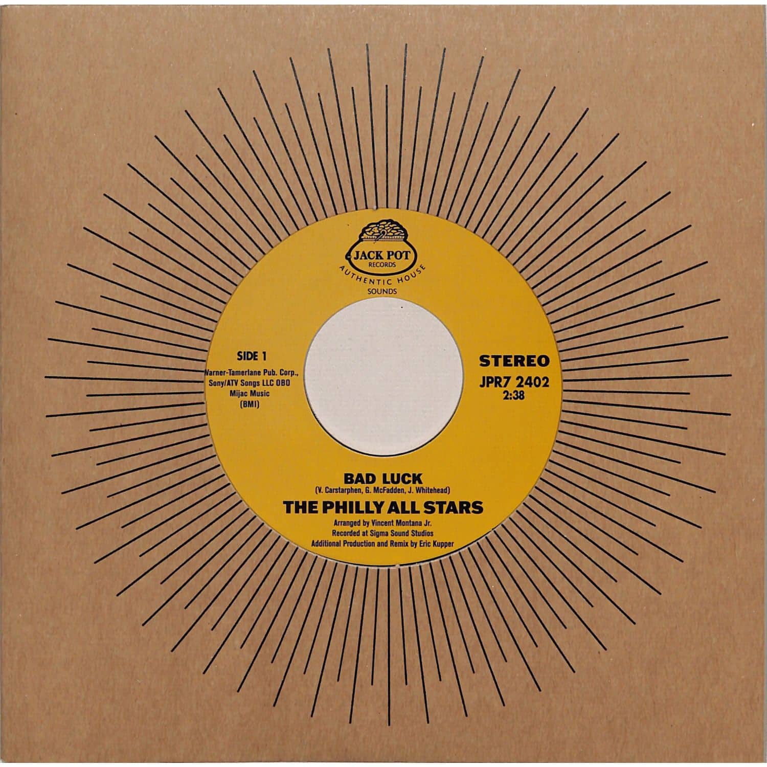 The Philly All Stars - BAD LUCK