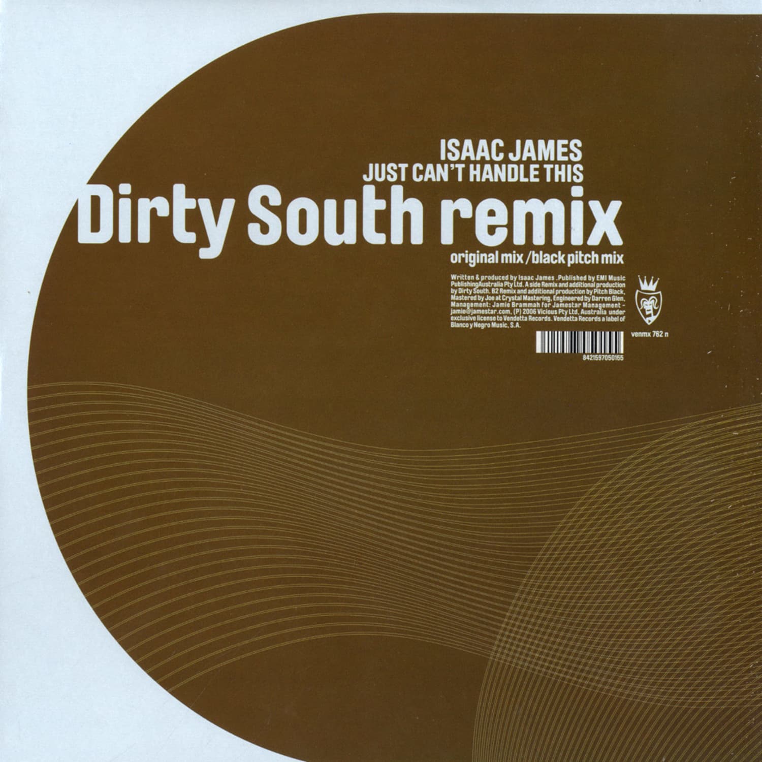 Isaac James - JUST CANT HANDLE THIS / DIRTY SOUTH REMIX