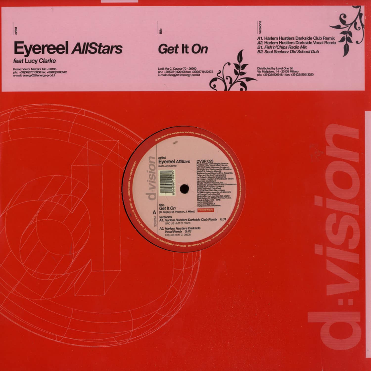 Eyereel Allstars feat. Lucy Clarke - GET IT ON