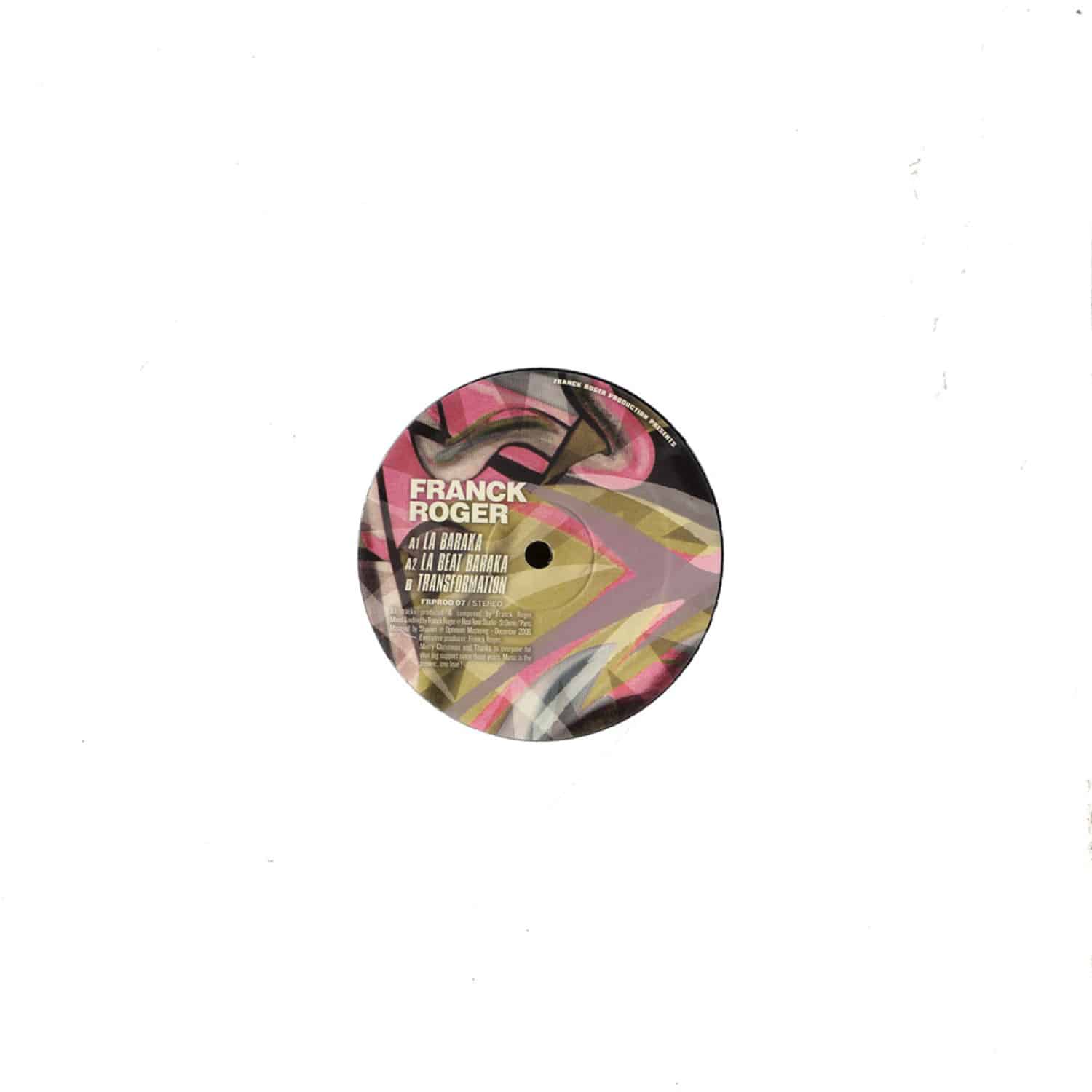 Franck Roger - LA BARAKA
