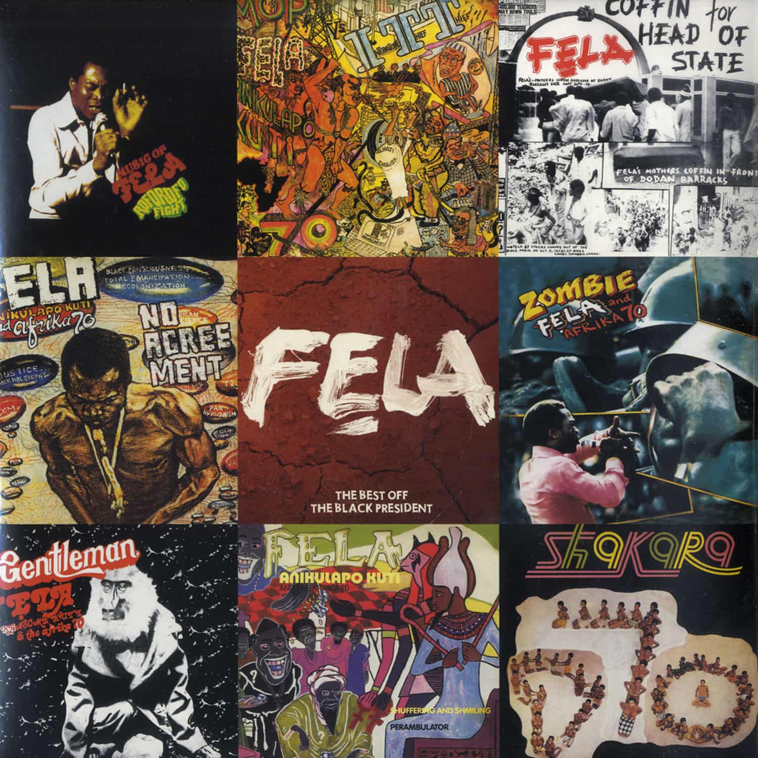 Fela - THE BEST OFF THE BLACK PRESIDENT 