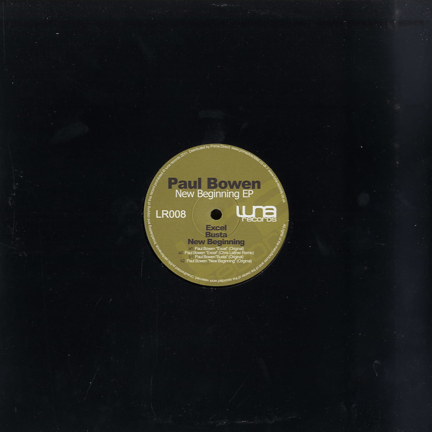 Paul Bowen - NEW BEGINNING EP