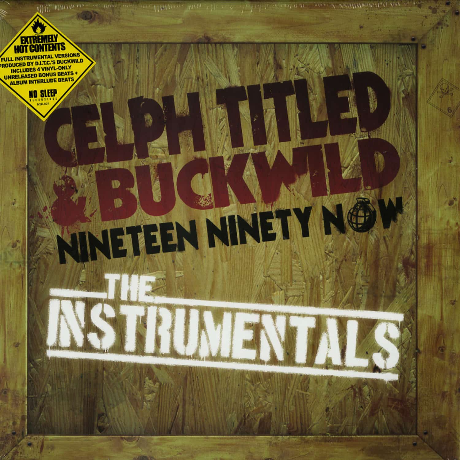 Celph T Itled & Buckwild - NINETEEN NINETY NOW 