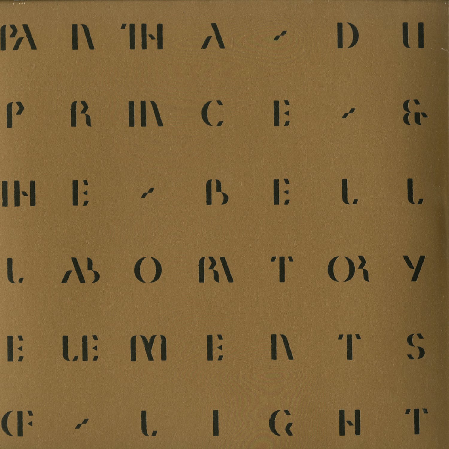 Pantha Du Prince & The Bell Laboratory - ELEMENTS OF LIGHT 