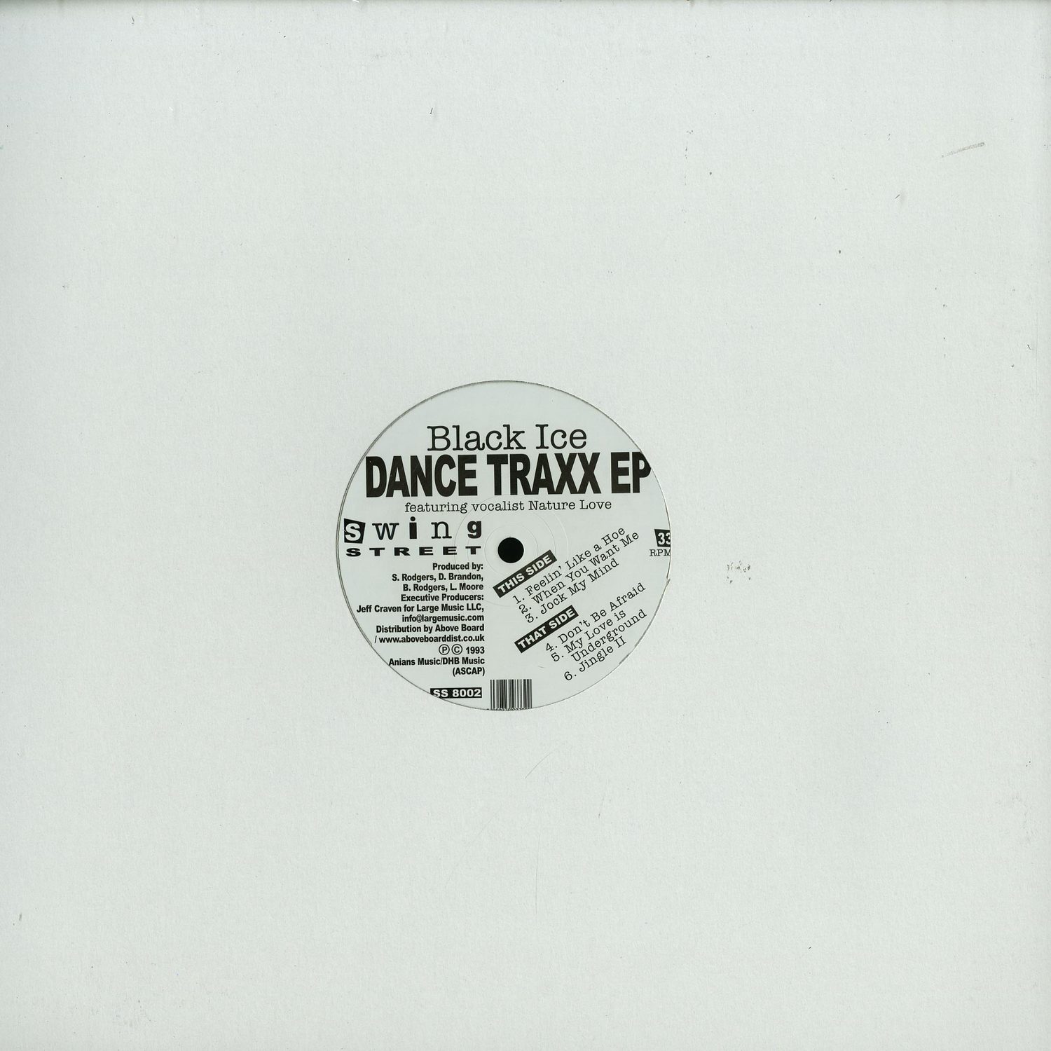 Black Ice Productions ft. Nature Love - DANCE TRAXX