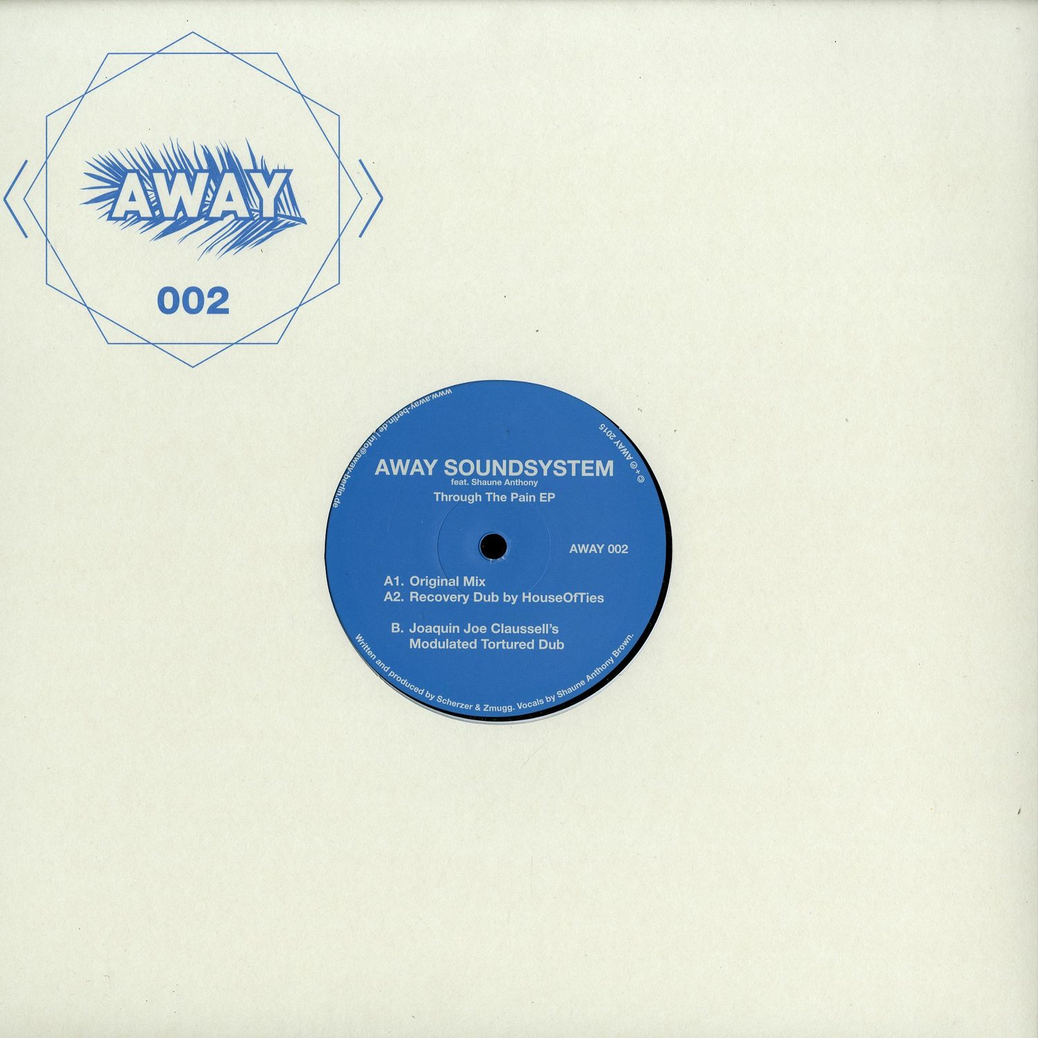 AWAY Soundsystem - THROUGH THE PAIN EP