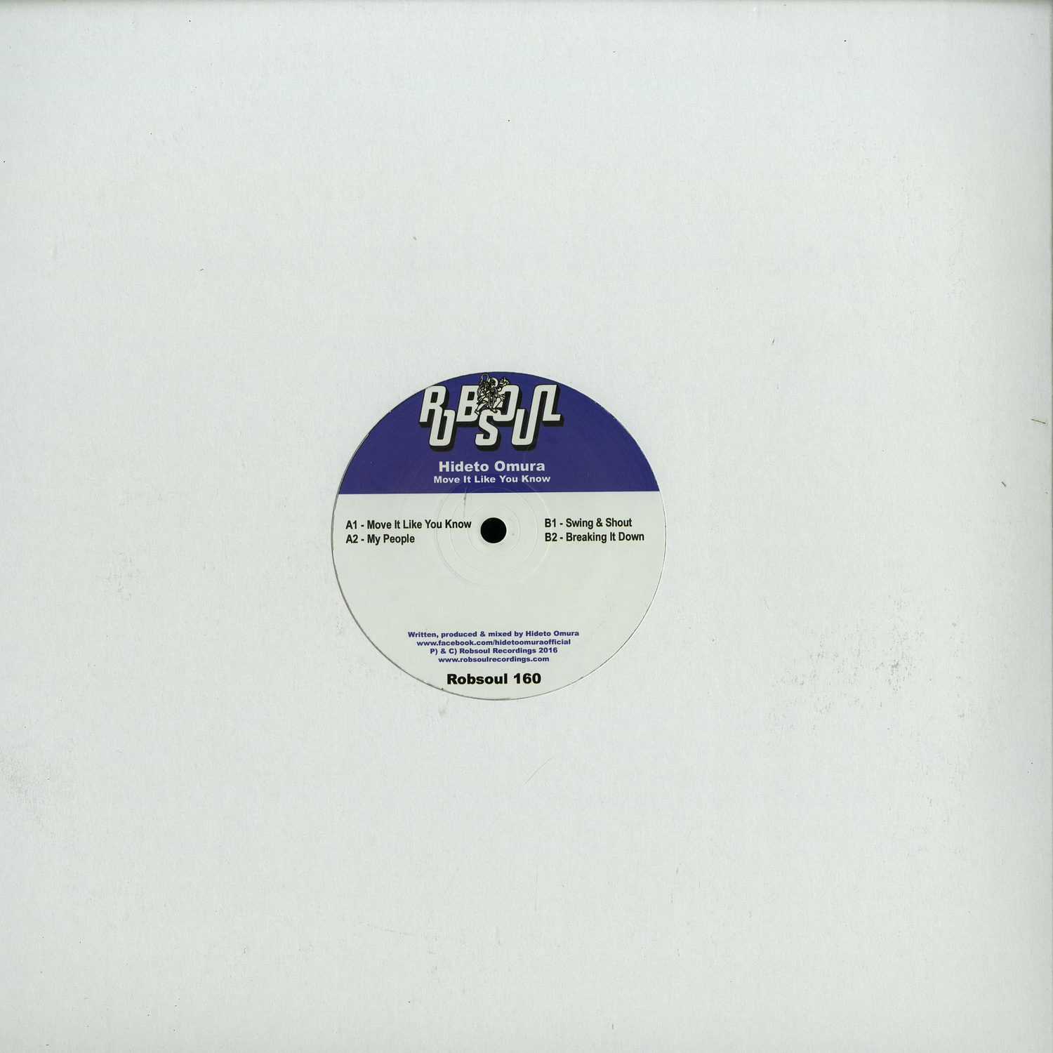 Hideto Omura - MOVE IT LIKE YOU KNOW