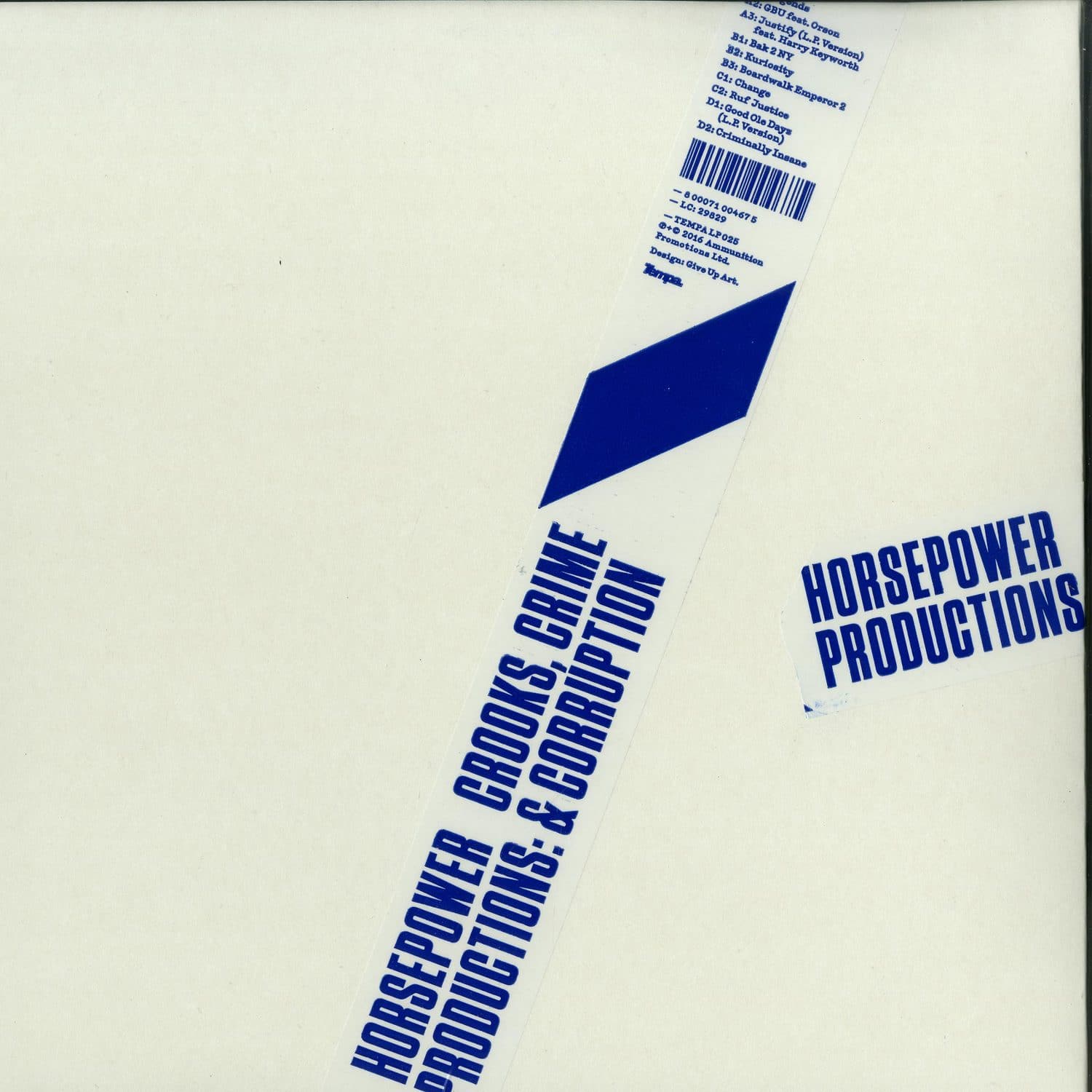 Horsepower Productions - CROOKS, CRIME & CORRUPTION 