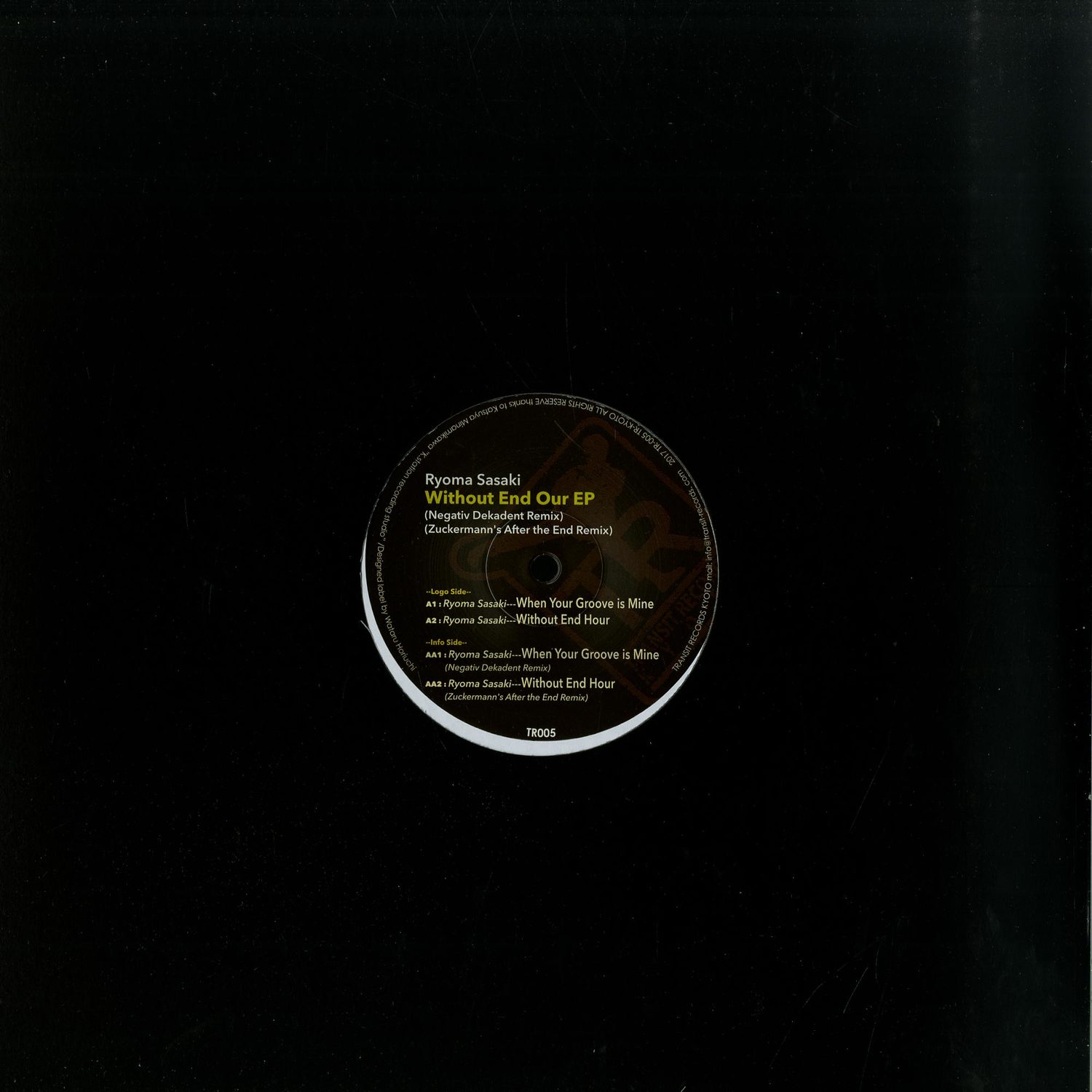 Ryoma Sasaki - WITHOUT END HOUR EP