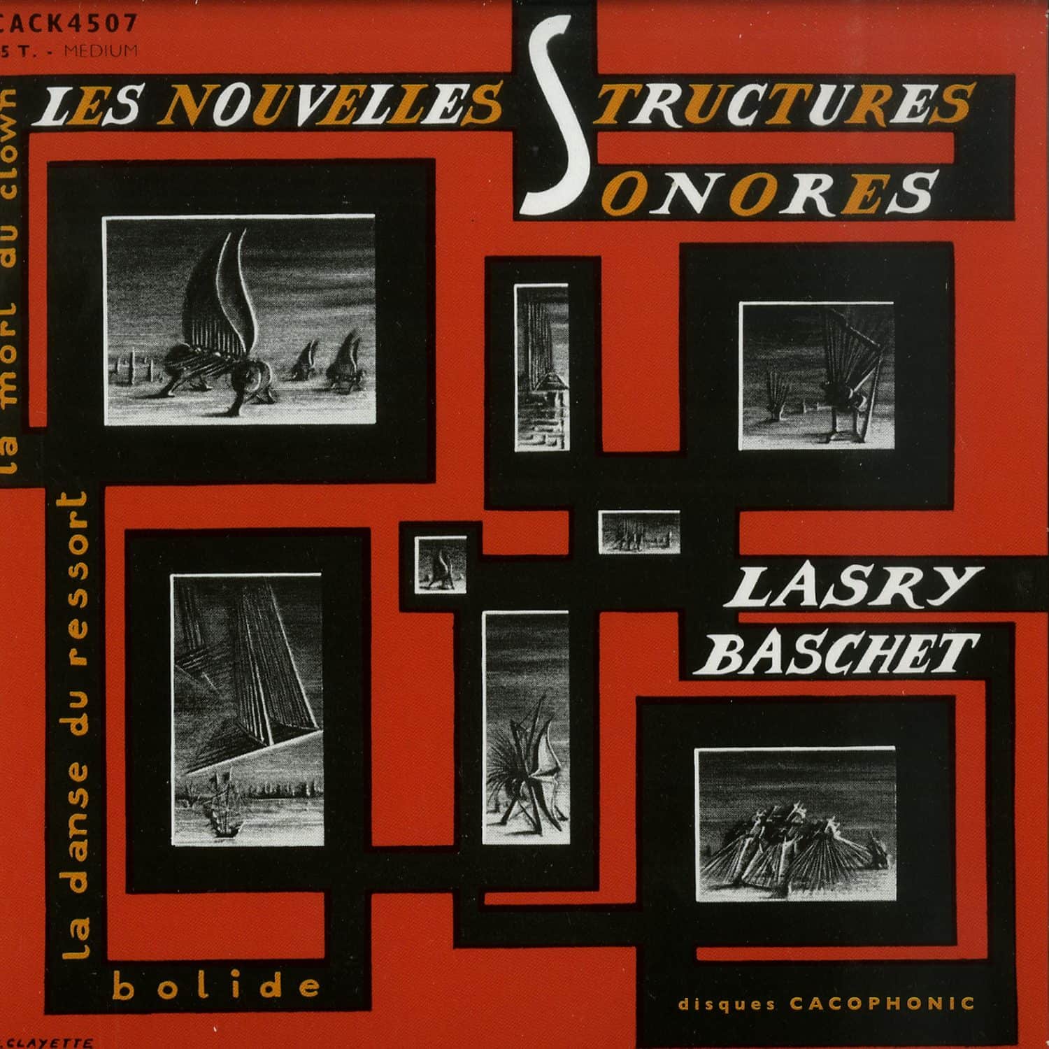 Lasry-Baschet - LES NOUVELLES STRUCTURES SONORES LASRY-BASCHET 