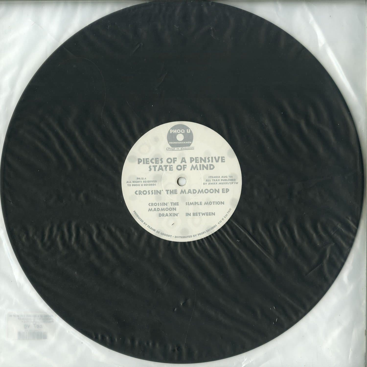 Pieces Of A Pensive State Of Mind - CROSSIN THE MADMOON EP