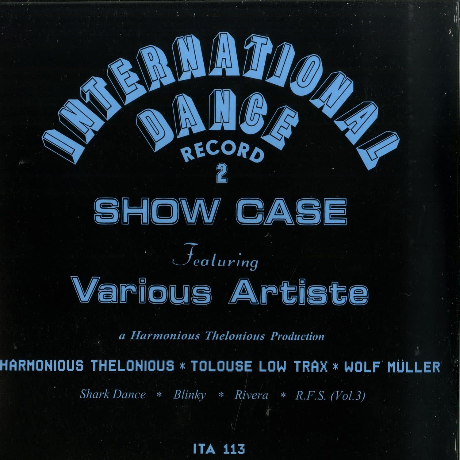 Harmonious Thelonious - INTERNATIONAL DANCE RECORD 2