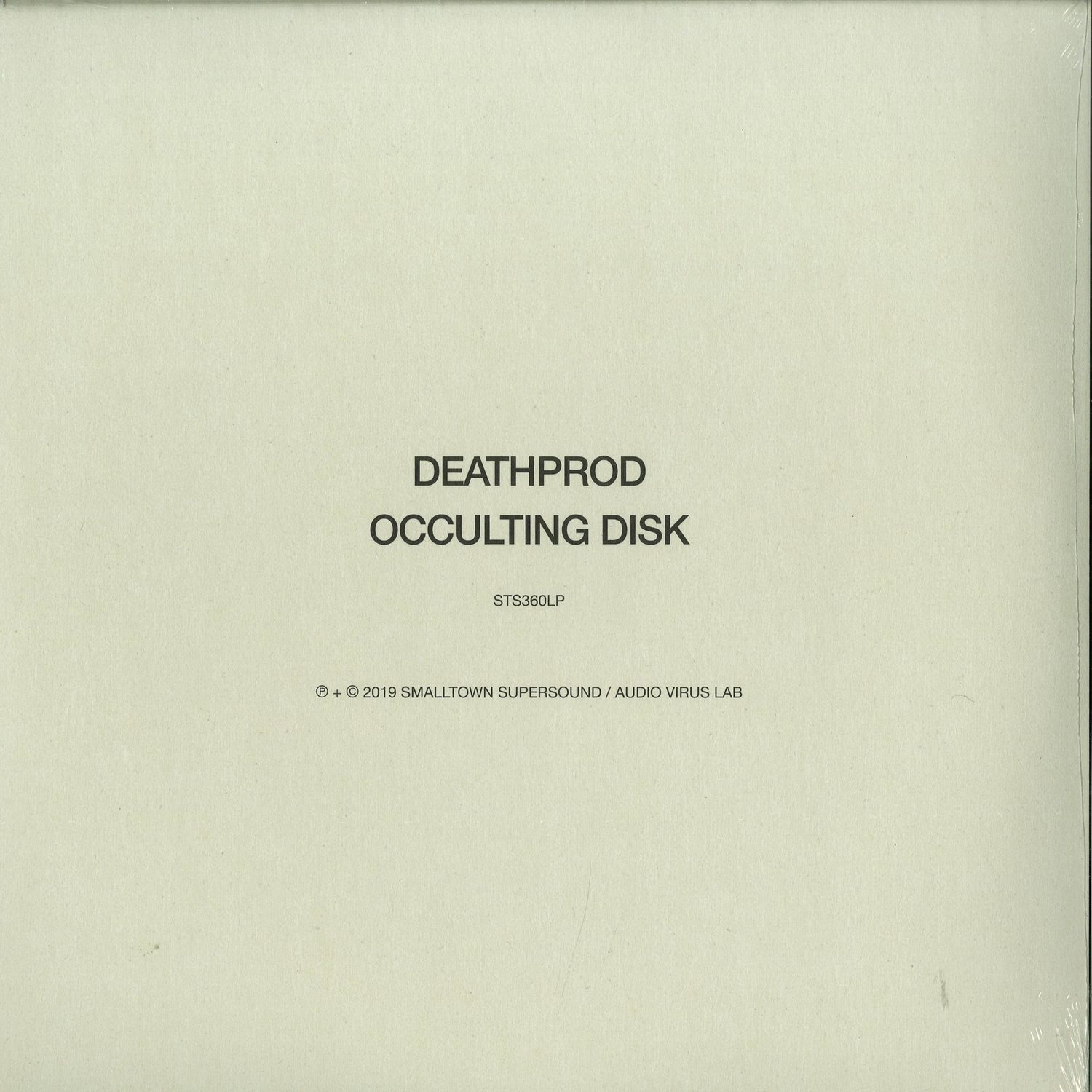 Deathprod - OCCULTING DISK 