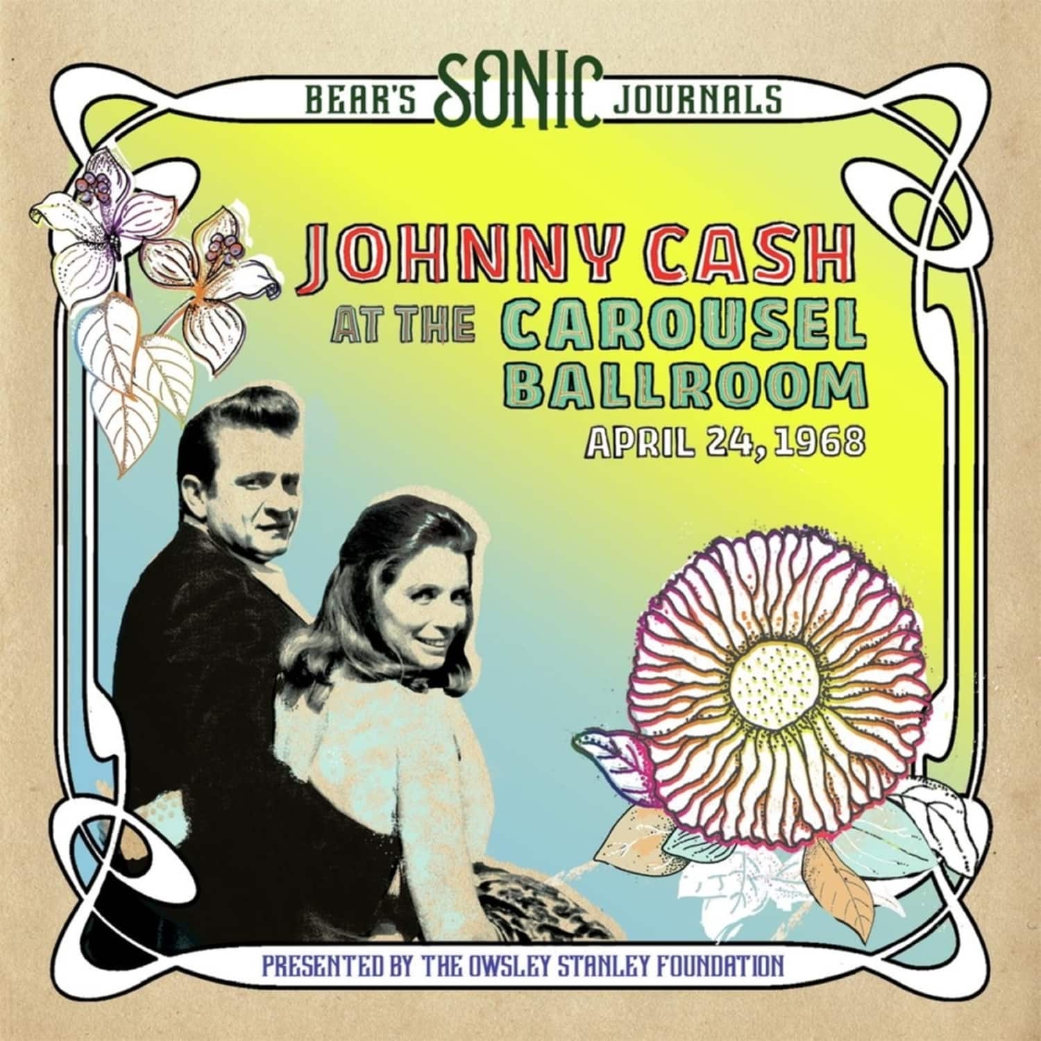 Johnny Cash - BEARS SONIC JOURNALS:JOHNNY CASH,AT THE CAROUSEL 