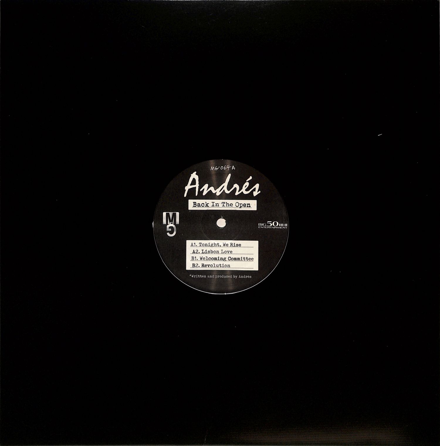 Andres - BACK IN THE OPEN
