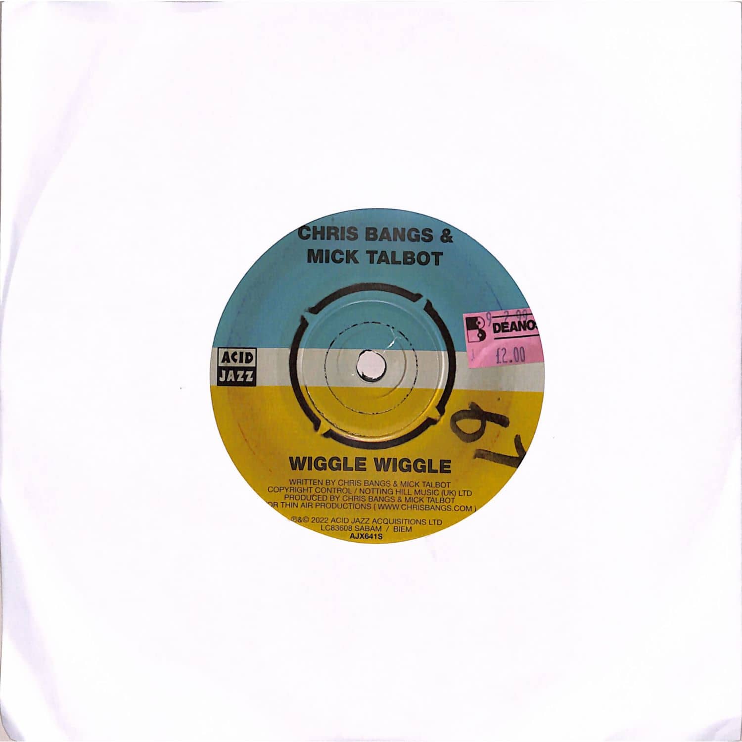 Bangs & Talbot - SUMTHIN ELSE / WIGGLE WIGGLE 