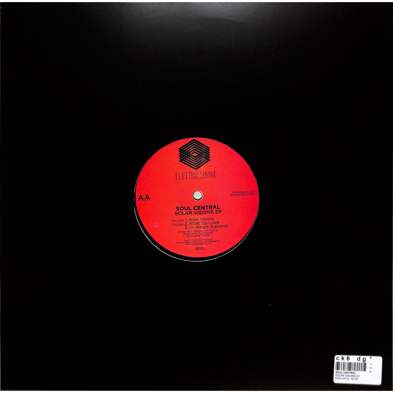 Soul Central - SOLAR VISIONS EP