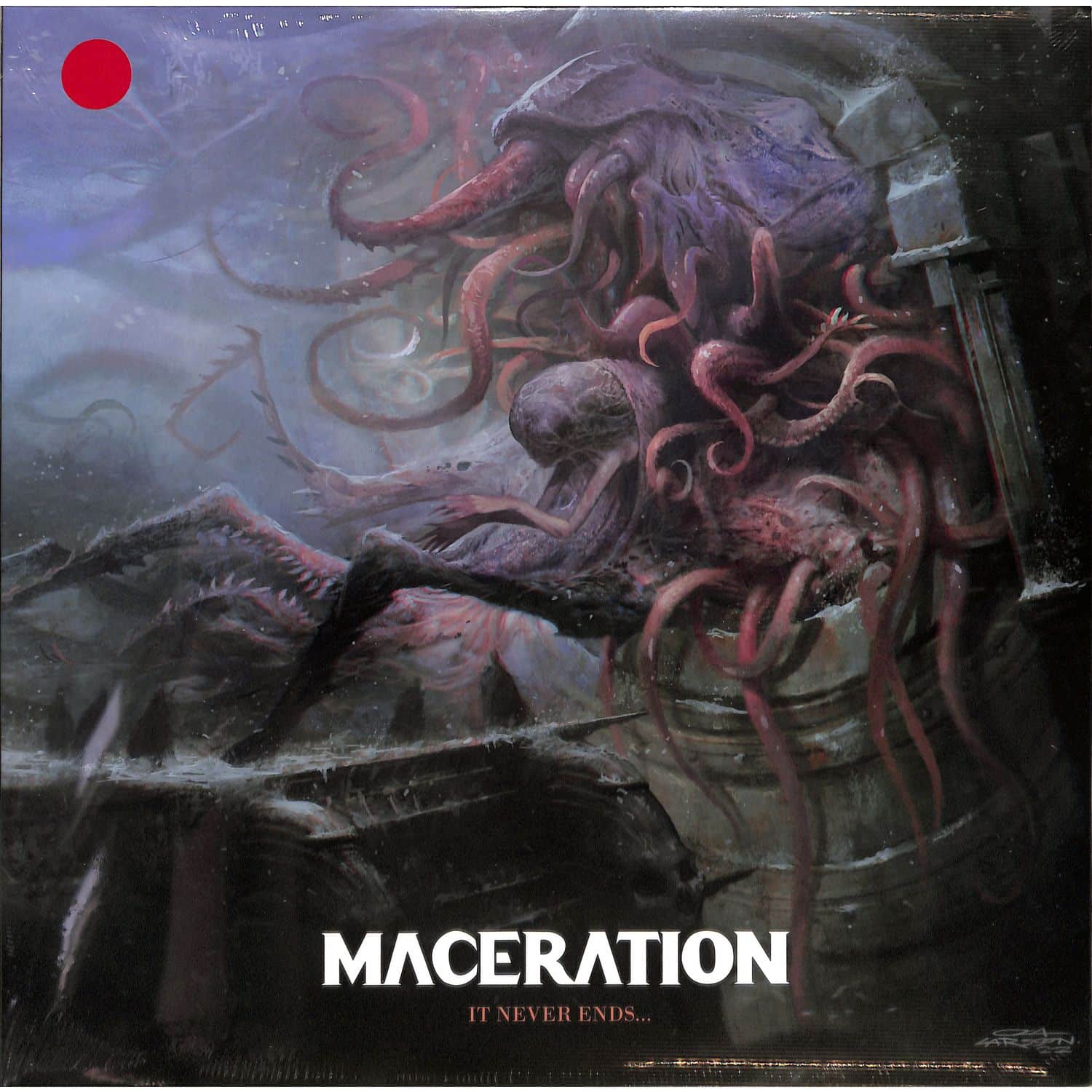 Maceration - IT NEVER ENDS / RED 