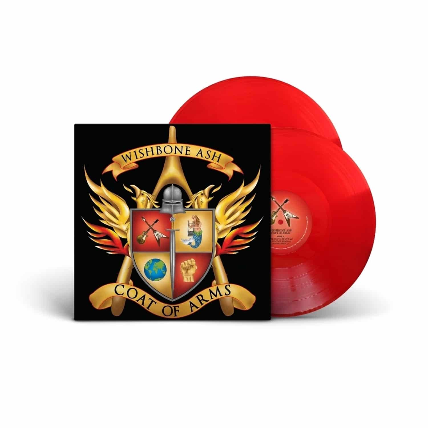 Wishbone Ash - COAT OF ARMS - SOLID RED - 