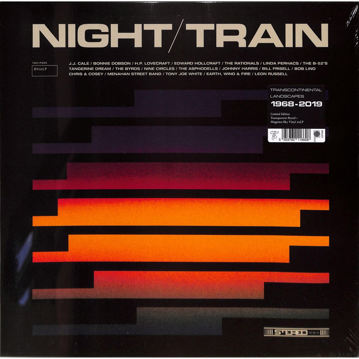 Various - NIGHT TRAIN: TRANSCONTINENTAL LANDSCAPES 1968-2019 