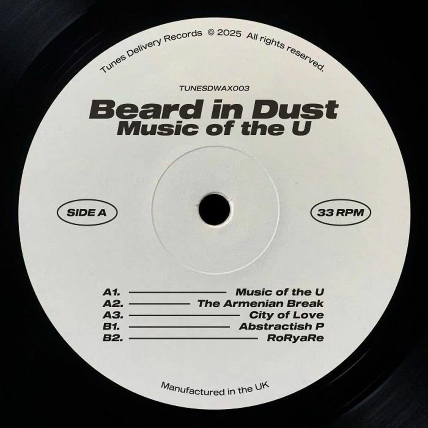 Beard In Dust - MUSIC OF THE U