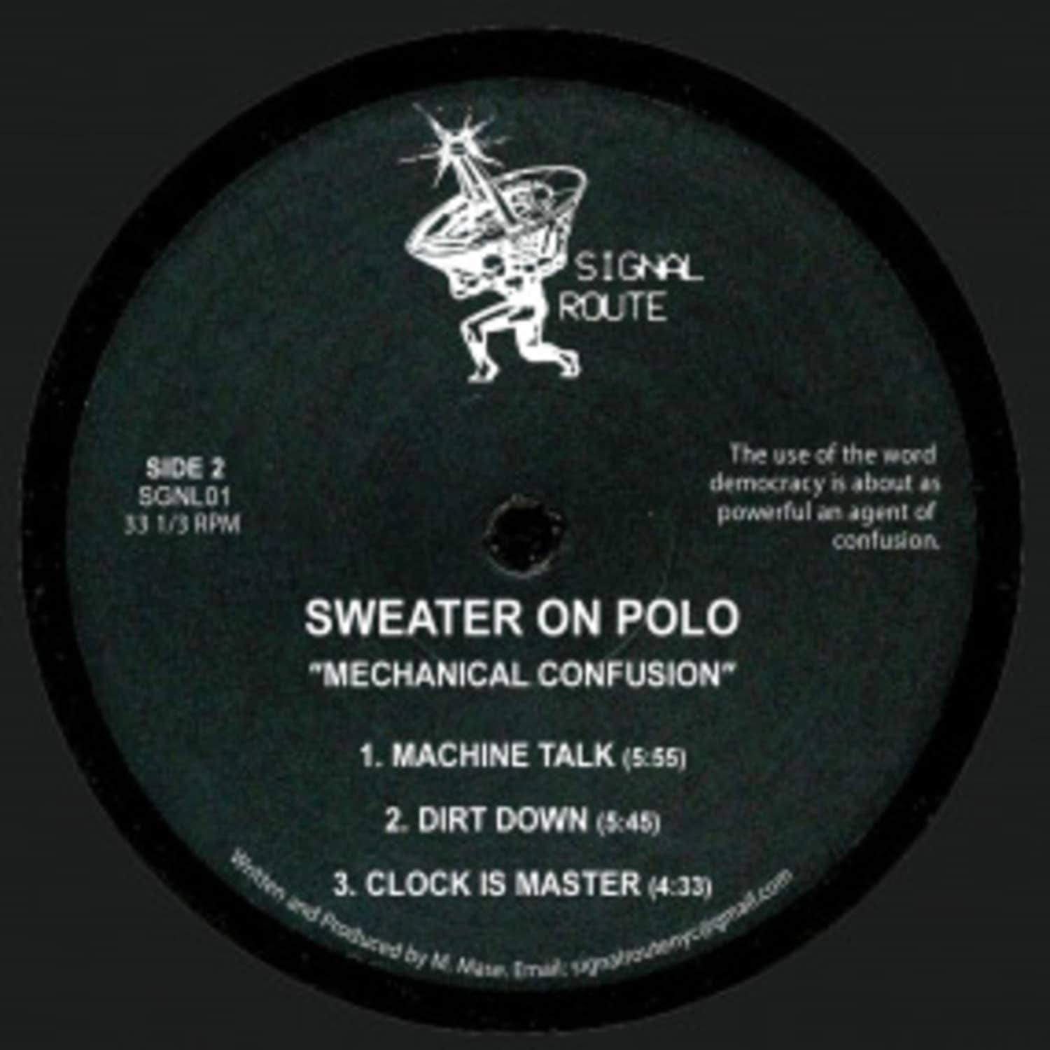 Sweater On Polo - MECHANICAL CONFUSION